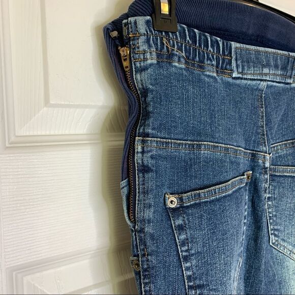 Angleiebe Maternity Jeans Full Belly Panel Size 7 - Picture 11 of 12